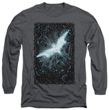 Long Sleeve: The Dark Knight Rises - Crumble Poster T-Shirt