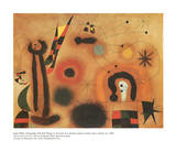 Dragon with Red Wings Posters par Joan Miró