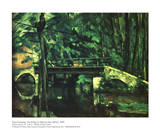 The Bridge at Maincy Near Melun Plakat af Paul Cézanne