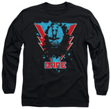 Long Sleeve: The Dark Knight Rises - Bane Lightning T-shirts
