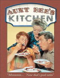 La cuisine de tante Bee Plaque en métal