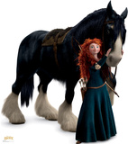 Merida and Angus - Disney / Pixar BRAVE Stand Up