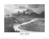 The Tetons Snake River Posters by Ansel Adams