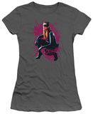 Juniors: The Dark Knight Rises - Catwoman Roses T-Shirt