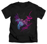 Youth: The Dark Knight Rises - Batarang (Pink) T-Shirt