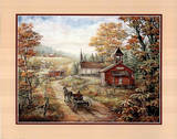 Horse Carriage (Landscape) Posters