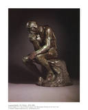 The Thinker Poster by Auguste Rodin