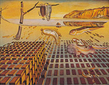 Disintegration of the Persistence of Memory Poster par Salvador Dalí