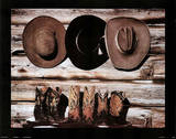Boots and Hats Prints by David Stoecklein