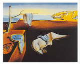 La persistance de la mémoire Affiches par Salvador Dalí