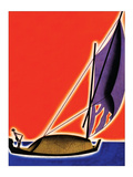 Under Sail Art by Frank Mcintosh