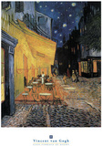 Terrasse de café la nuit Affiches par Vincent van Gogh