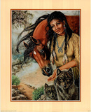 Maiden Native American Posters