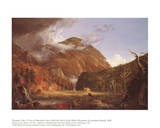 Mountain Pass Called the Notch of the White Mountains Prints by Thomas Cole