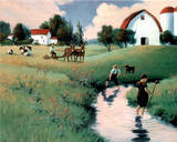 Amish Workers (Farming) Photo