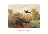 Le jardin de l'artiste Art par Claude Monet