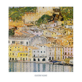 Malcesine Sul Garda Affiches par Gustav Klimt
