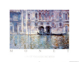 Venise Palazzo De Mula Kunstdrucke von Claude Monet