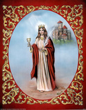 Saint Barbara (Religious) Print