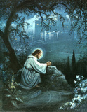 Jesus (Agony in the Garden) Prints