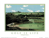 Golf is Life Nothing Else Matters Motivational Affiche