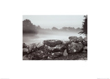 Morning Stone Wall Plakater af Mattias Nilsson Morning Stone Wall Plakater af Mattias Nilsson