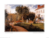 Le Jardin des Mathurins Kunstdrucke von Camille Pissarro