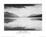 McDonald Lake, Glacier National Park Posters by Ansel Adams