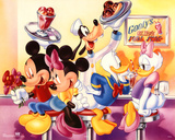 Mickey Mouse and Friends Goofy's Soda Shop Posters