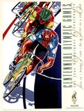 Olympic Track Cycling, c.1996 Atlanta Posters by Hiro Yamagata