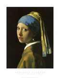 Girl with Pearl Earring Prints by Jan Vermeer