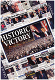 President Barack Obama Historic Victory Prints