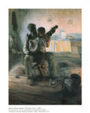 La leçon de banjo Affiche par Henry Ossawa Tanner