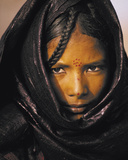 Young Taureg Woman Niger Poster von <b>Jean</b>-<b>Luc</b> Manaud - 