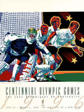 Olympic Hockey Lacrosse Atlanta, c.1996 Posters by Hiro Yamagata