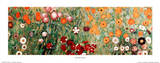 Flowery Garden Detail Poster por Gustav Klimt Flowery Garden Detail Poster por Gustav Klimt
