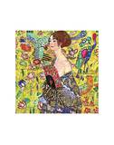 Lady with Fan Posters van Gustav Klimt
