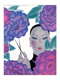 The Florist Prints by Frank Mcintosh
