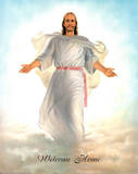 Jesus Christ Welcomes You to Heaven Print