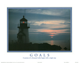 Goals A Journey of a Thousand Miles Begins with a Single Step Lighthouse Photo