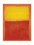 Orange und Gelb Kunstdrucke von Mark Rothko