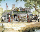 Old Time Post Office (GeneraI Store) Prints