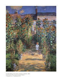 The Artist's Garden at Vetheuil Kunst von Claude Monet