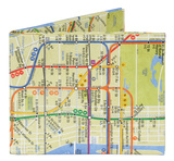 NYC New York City Subway Map Mighty Wallet Wallet