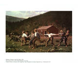 Snap the Whip Plakater af Winslow Homer Snap the Whip Plakater af Winslow Homer