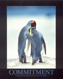 Commitment (Penguins) Posters