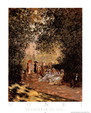 Promenade en Parc Affiches par Claude Monet