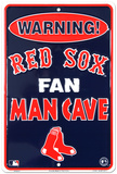 Boston Red Sox Fan Man Cave Tin Sign
