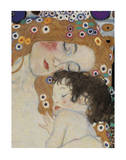 The Three Ages of Woman Detail Affiches par Gustav Klimt