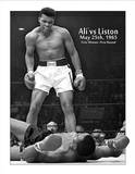 Muhammad Ali vs Sonny Liston Tin Sign